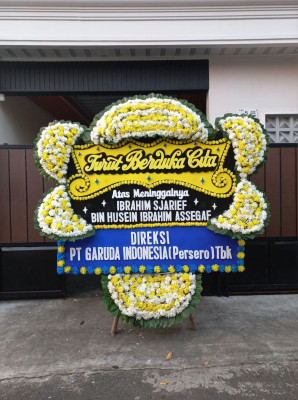 Papan Bunga Duka di Watugajah
